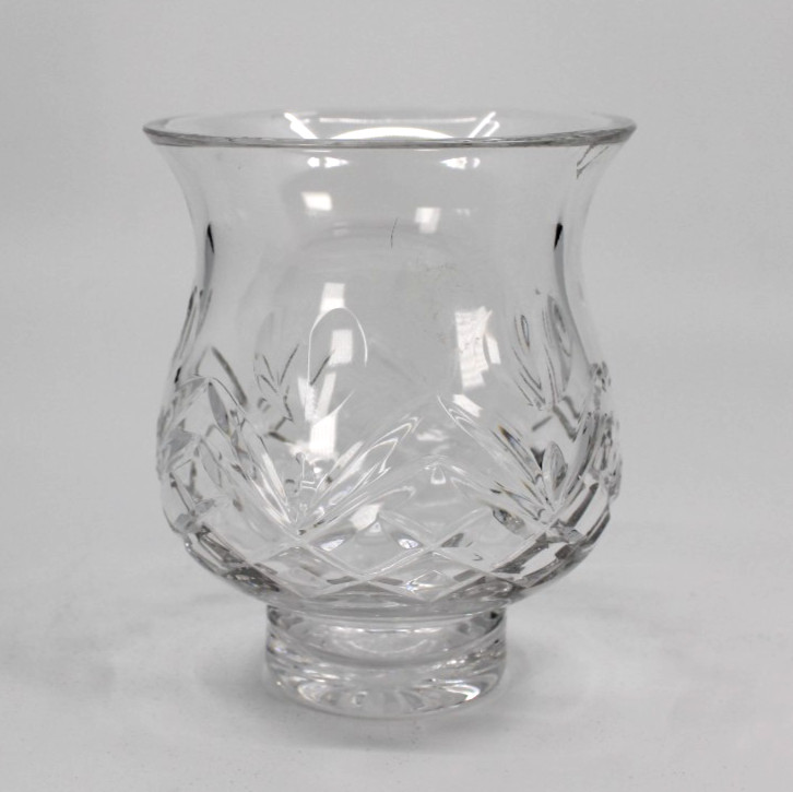 Waterford Crystal WITH LOVE Hearts 5.25" Hurricane Candle Holder Waterford Crystal WITH LOVE Hearts 5.25" Hurricane Candle Holder