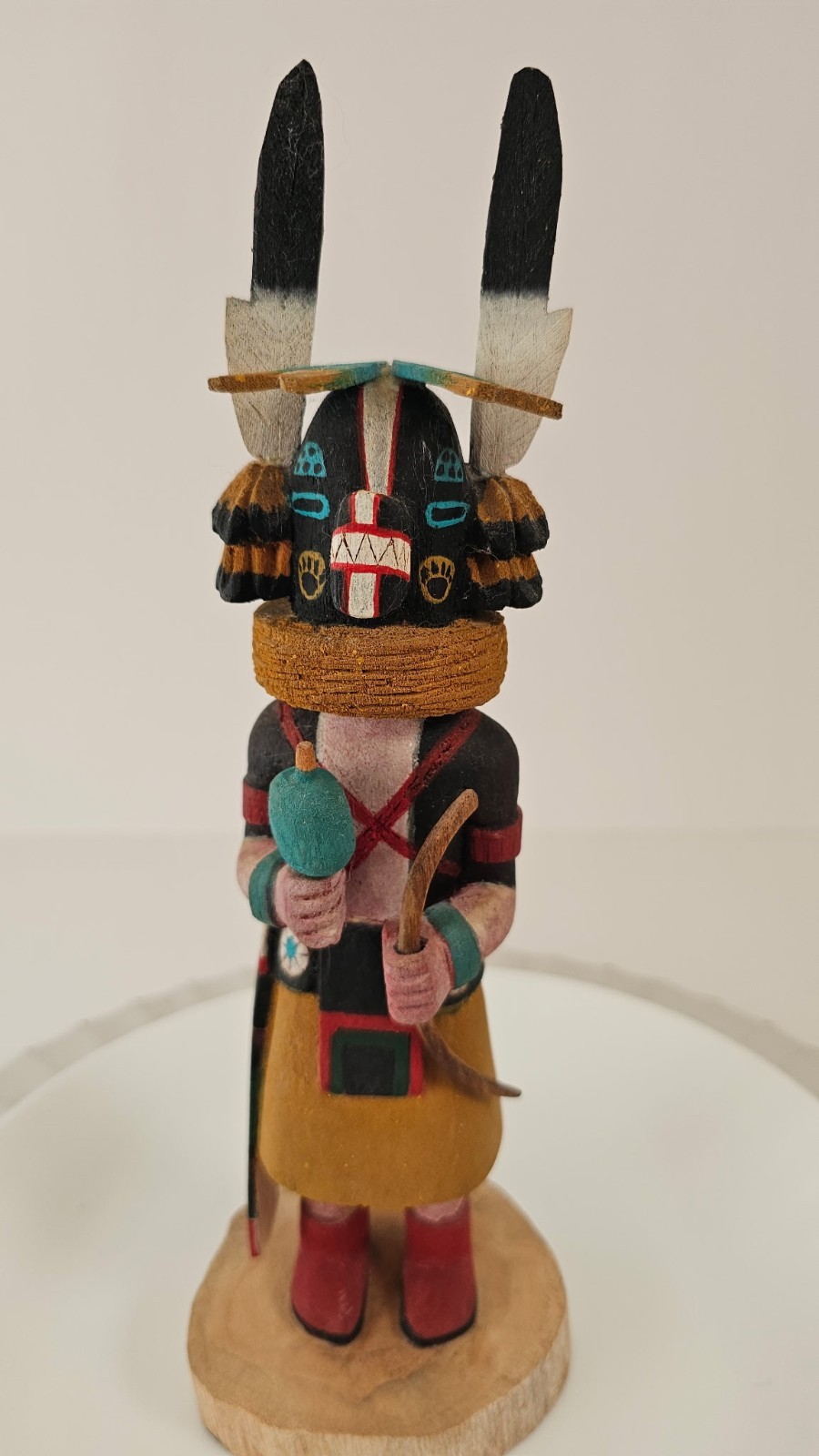 Vintage Authentic Hopi Kachina - "Beager"Most likely Badger or Beaver Vintage Authentic Hopi Kachina - "Beager"Most likely Badger or Beaver