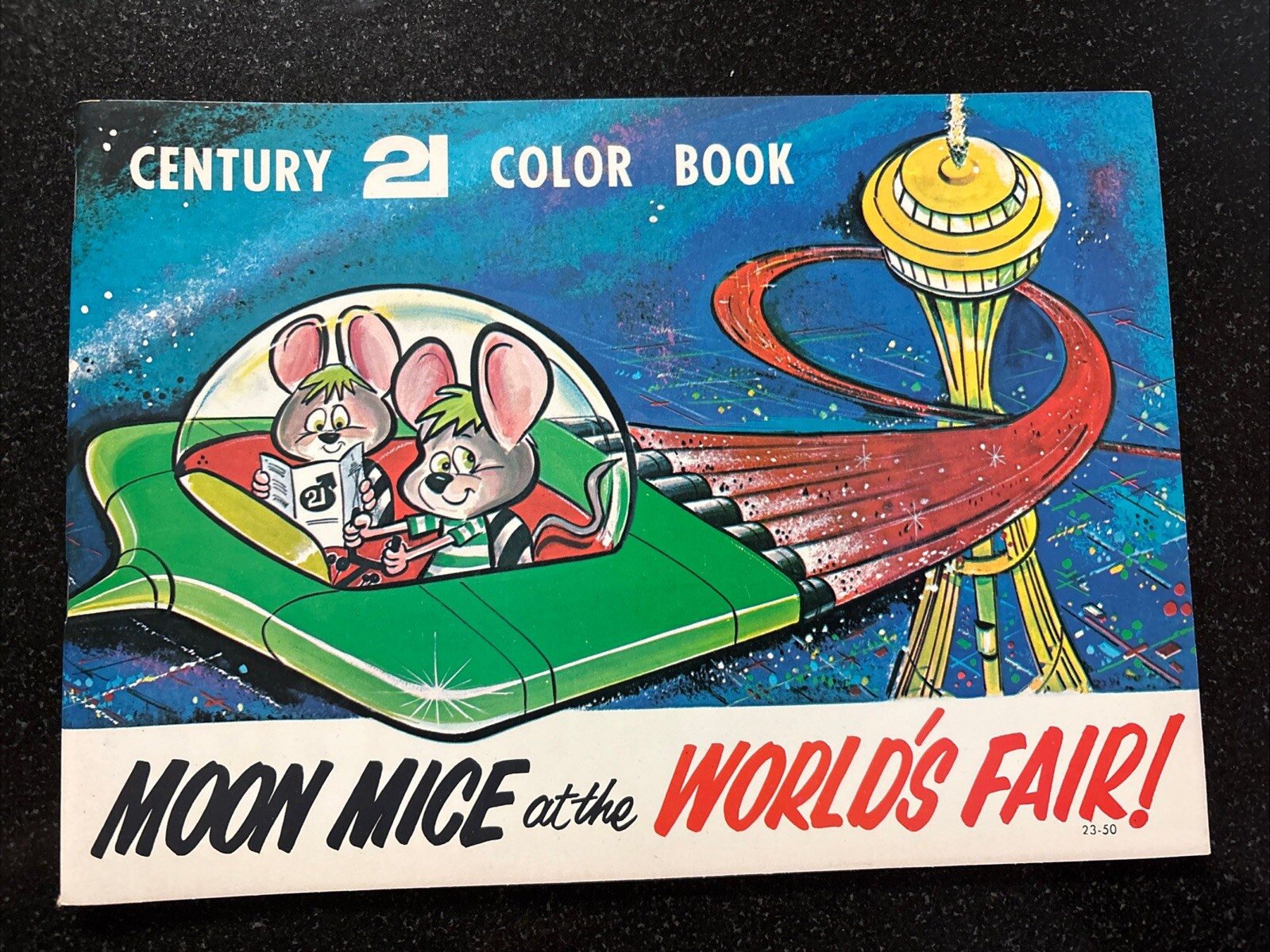 Nos Vtg 1962 Seattle Worlds Fair Cent 21 Coloring Book Space Mouse Needle Art Nos Vtg 1962 Seattle Worlds Fair Cent 21 Coloring Book Space Mouse Needle Art