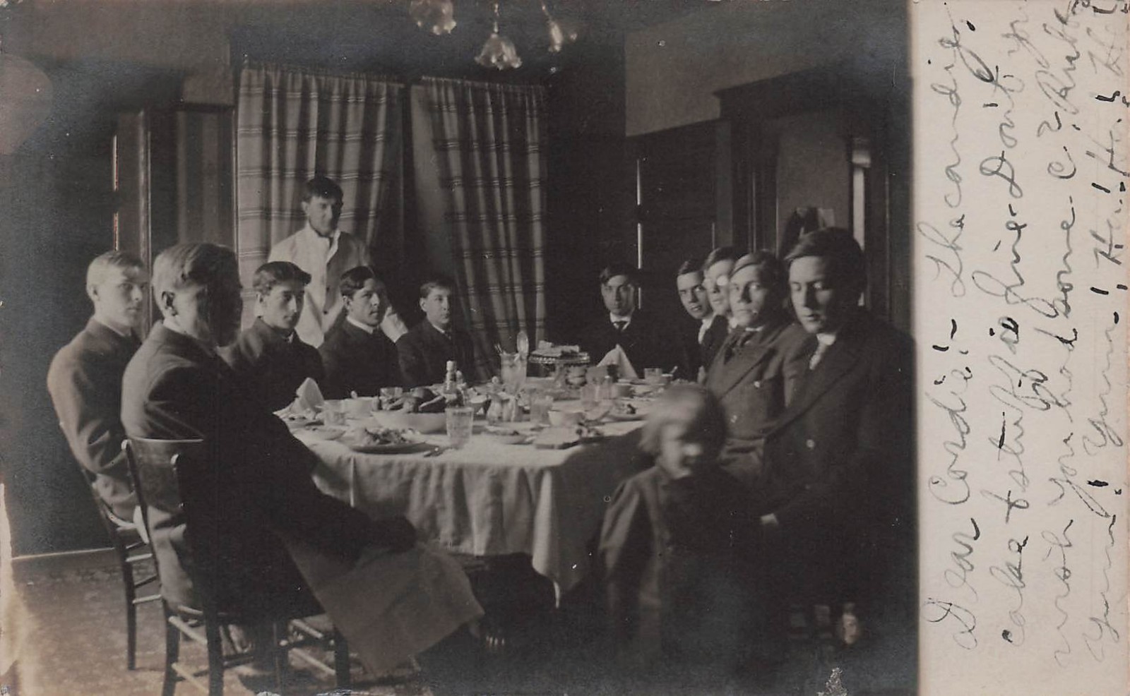 University of Illinois Urbana Champaign Early 1900s Meeting Photo Postcard 21A University of Illinois Urbana Champaign Early 1900s Meeting Photo Postcard 21A