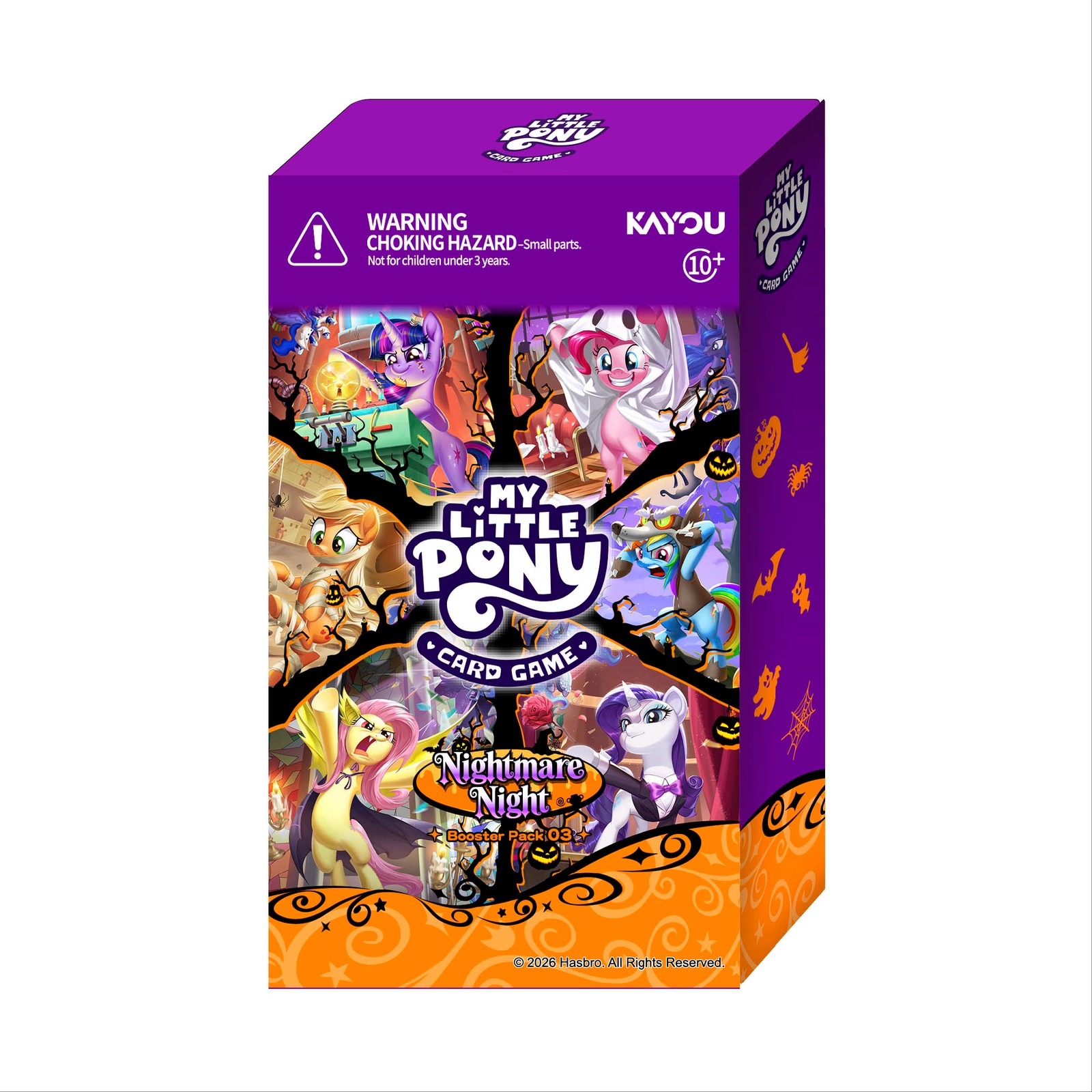 2026 Kayou My Little Pony S03 Nightmare Night English Version sealed Booster Box 2026 Kayou My Little Pony S03 Nightmare Night English Version sealed Booster Box