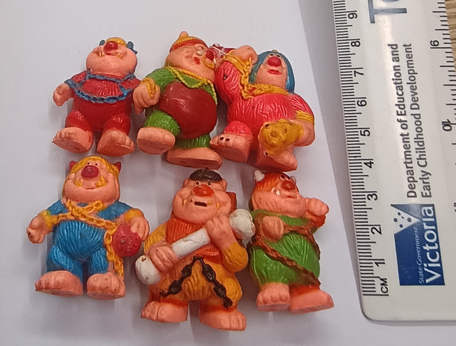 VINTAGE 1986 SOMA M.A.S.T.E.R. Monster Man Soft PVC Figures Lot of 6 80s Toys VINTAGE 1986 SOMA M.A.S.T.E.R. Monster Man Soft PVC Figures Lot of 6 80s Toys