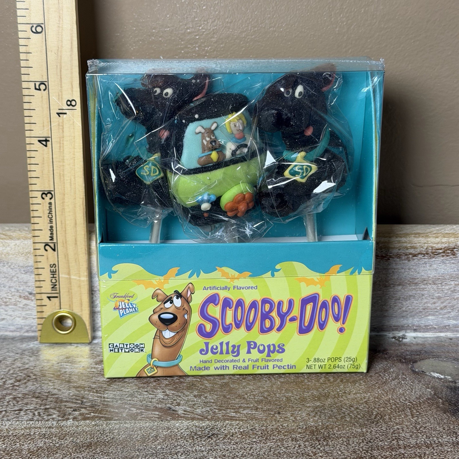 Vintage 2003 Scooby Doo Cartoon Network Jelly Pops SEALED New Old Stock Vintage 2003 Scooby Doo Cartoon Network Jelly Pops SEALED New Old Stock