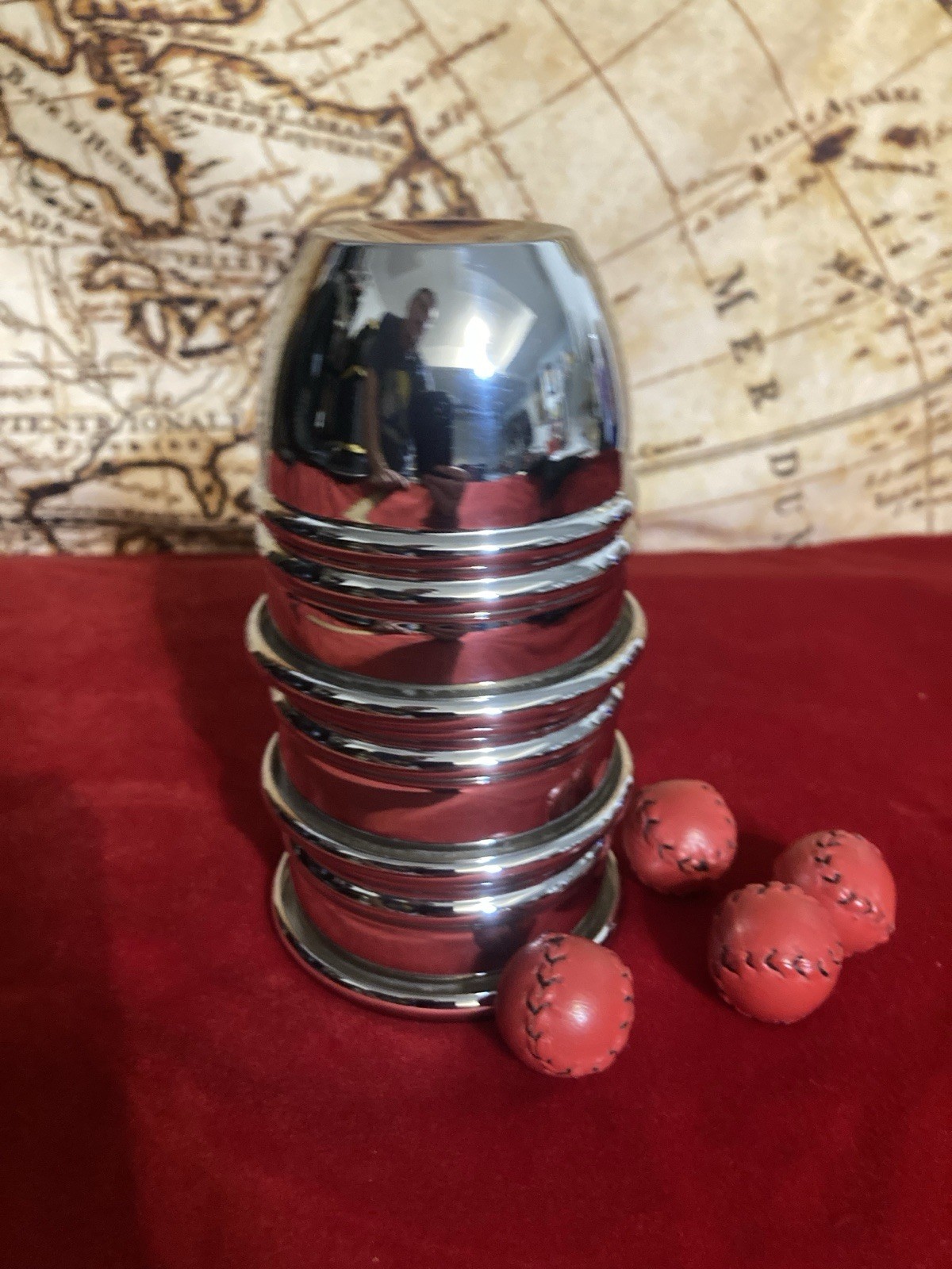 💥Vintage 1970’s Danny Dew” Original Paul Fox Cups & Balls 🇺🇸