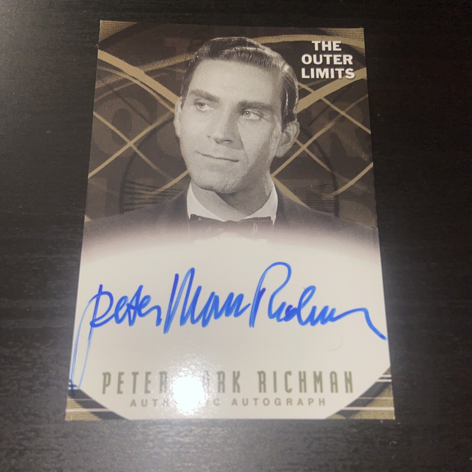 Peter Mark Richman / Ian The Outer Limits Premiere Edition Autograph Card A16
