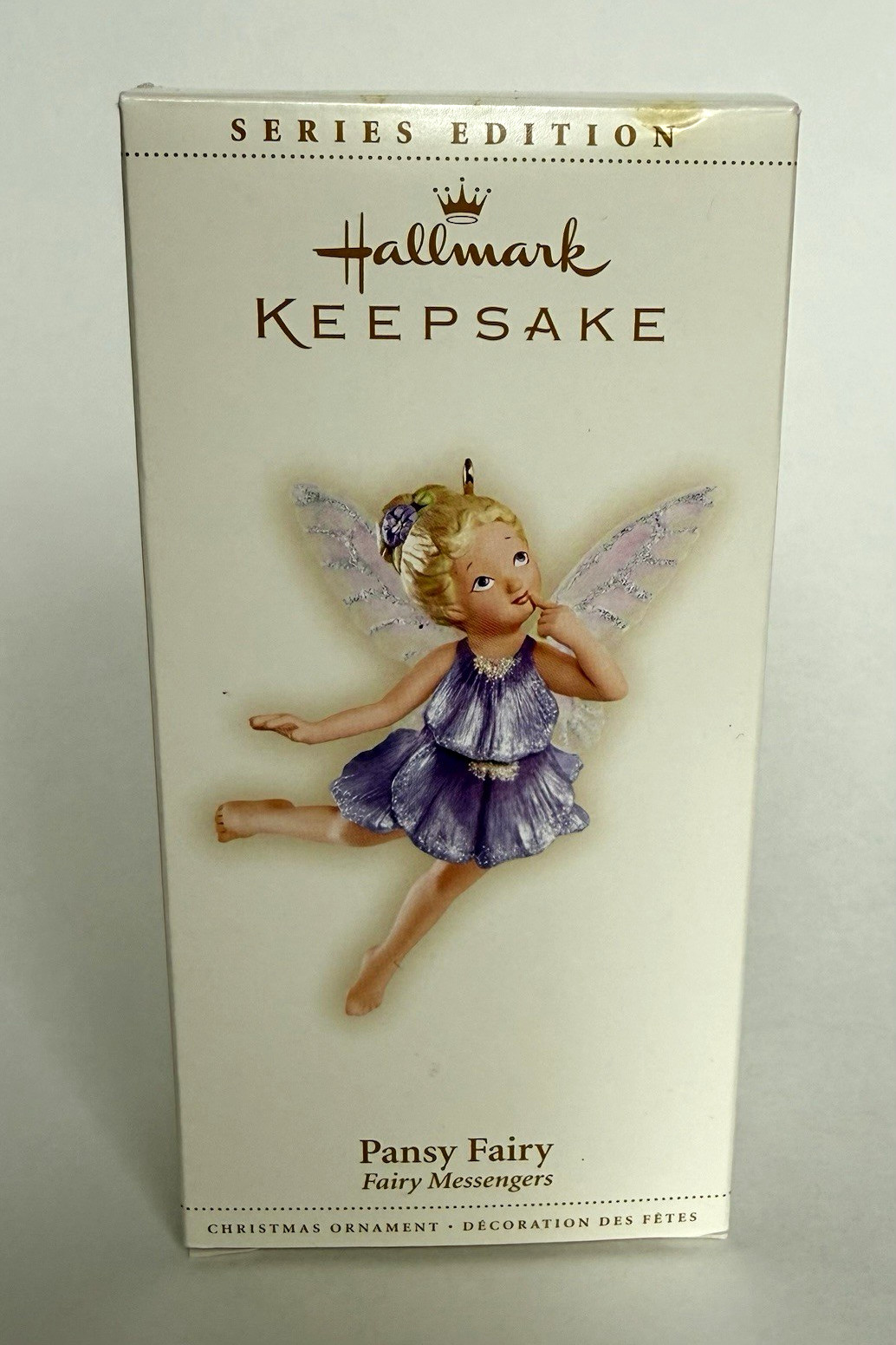 Hallmark Keepsake Ornament Pansy Fairy #2 in Fairy Messengers Series 2006 Hallmark Keepsake Ornament Pansy Fairy #2 in Fairy Messengers Series 2006