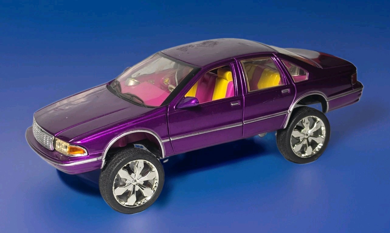 MOTOR MAX 1:24 1993 CHEVY CHEVROLET CAPRICE HIGH RIDER VIOLET 2016 HI-RISERZ MOTOR MAX 1:24 1993 CHEVY CHEVROLET CAPRICE HIGH RIDER VIOLET 2016 HI-RISERZ