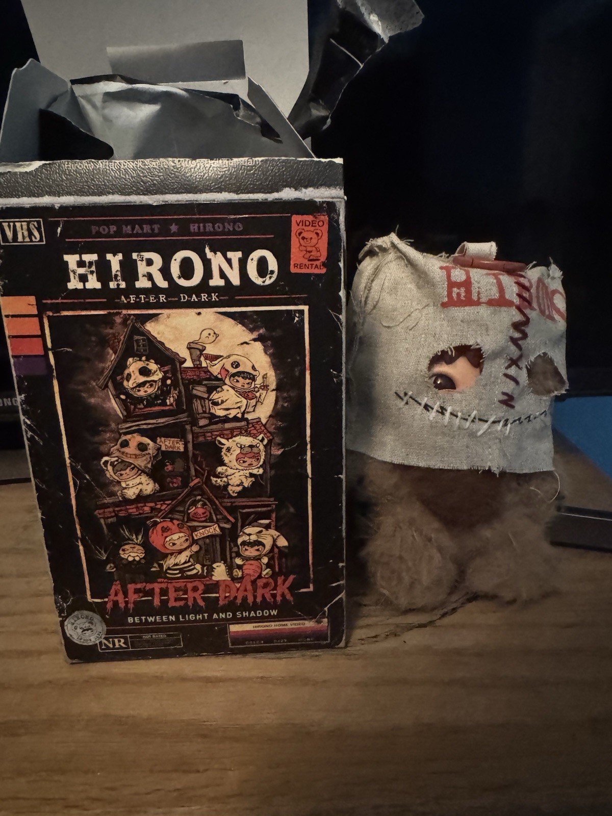 POP MART Hirono After Dark Masked Plush Pop Now In Hand Us Seller POP MART Hirono After Dark Masked Plush Pop Now In Hand Us Seller