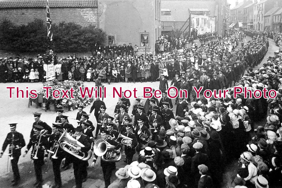 NT 1004 - WW1 Peace Celebrations, Hucknall, Nottinghamshire NT 1004 - WW1 Peace Celebrations, Hucknall, Nottinghamshire