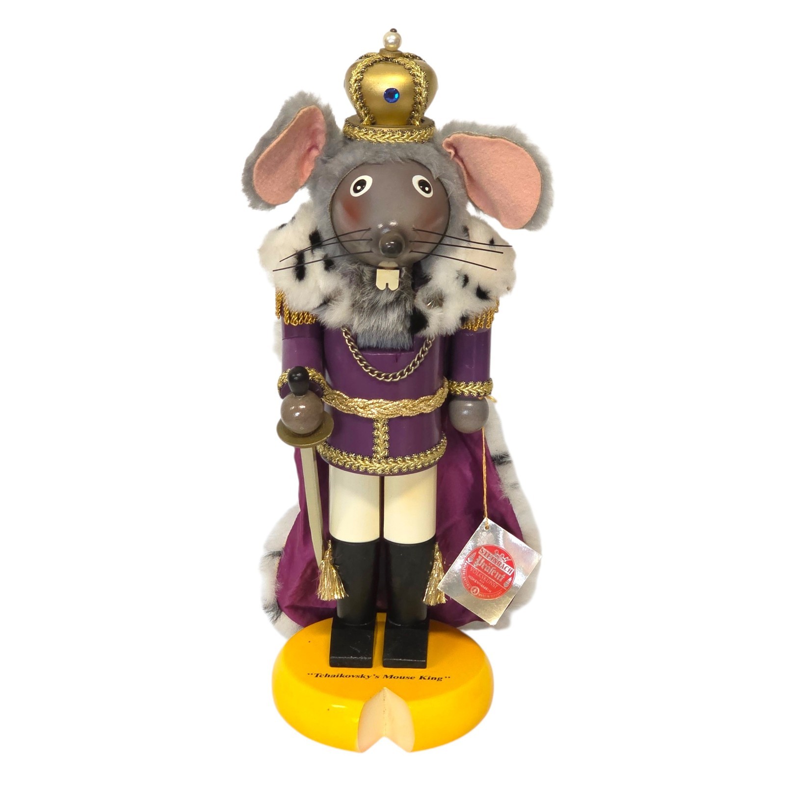 Authentic Christian Steinbach Hand-Signed Nutcracker -The Mouse King (Tchaikovs)