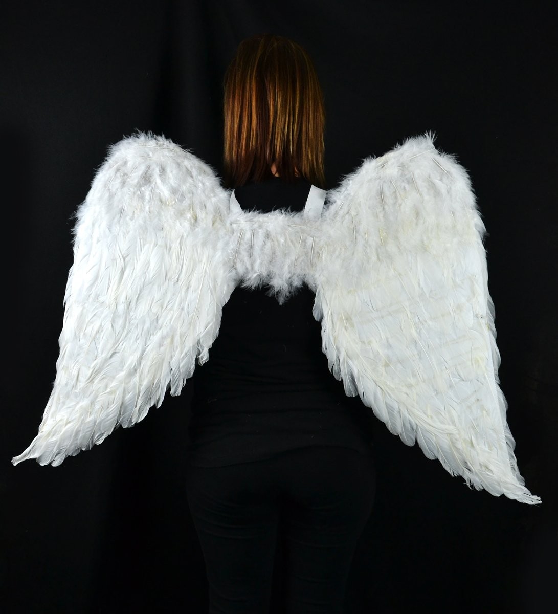 Touch of Nature Adult White Angel Wings with Elastic Straps 43 x 27 Inch Touch of Nature Adult White Angel Wings with Elastic Straps 43 x 27 Inch