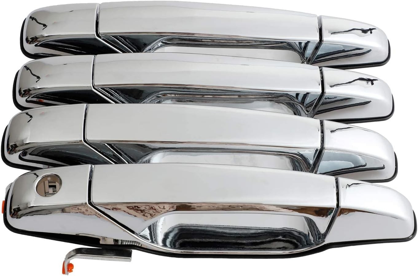 Exterior Chrome Door Handle fits 2007-2014 Escalade Sierra Yukon Silverado Exterior Chrome Door Handle fits 2007-2014 Escalade Sierra Yukon Silverado