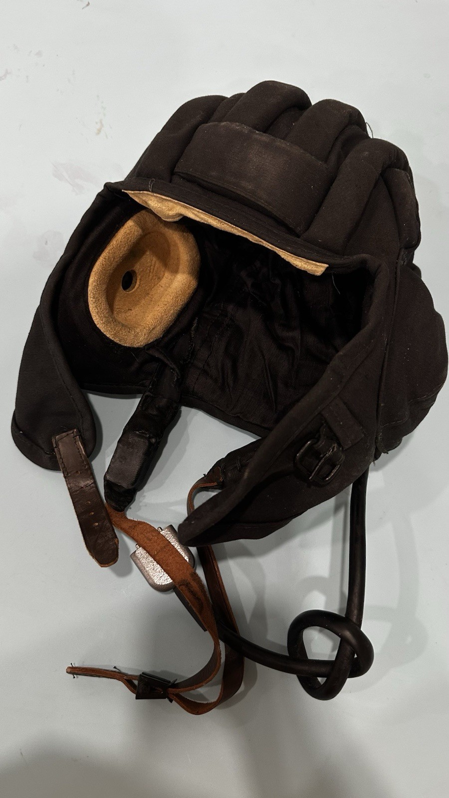Original Vintage Soviet Tanker Tankman Tank Cap Helmet USSR Excellent condition Original Vintage Soviet Tanker Tankman Tank Cap Helmet USSR Excellent condition