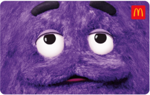 McDonalds 2024 NO VALUE $0 Collectible Arch Gift Card Grimace McDonalds 2024 NO VALUE $0 Collectible Arch Gift Card Grimace