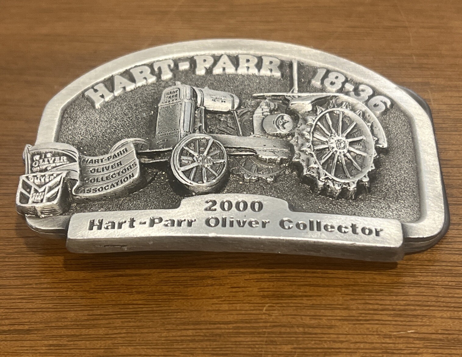Vintage Hart-Parr 18-36 Oliver Collector 2000 Belt Buckle #216 Vintage Hart-Parr 18-36 Oliver Collector 2000 Belt Buckle #216