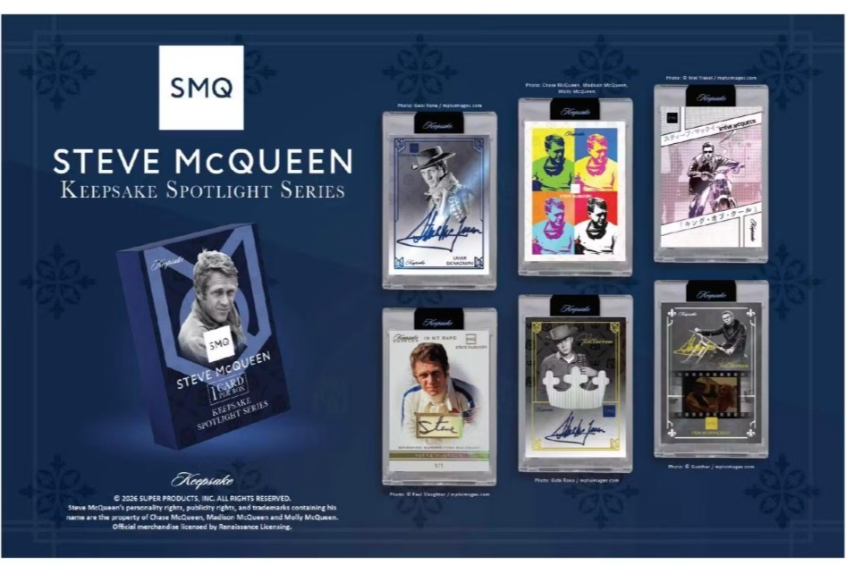 2026 Keepsake Steve McQueen King of Cool Spotlight Series Hobby Box Sealed