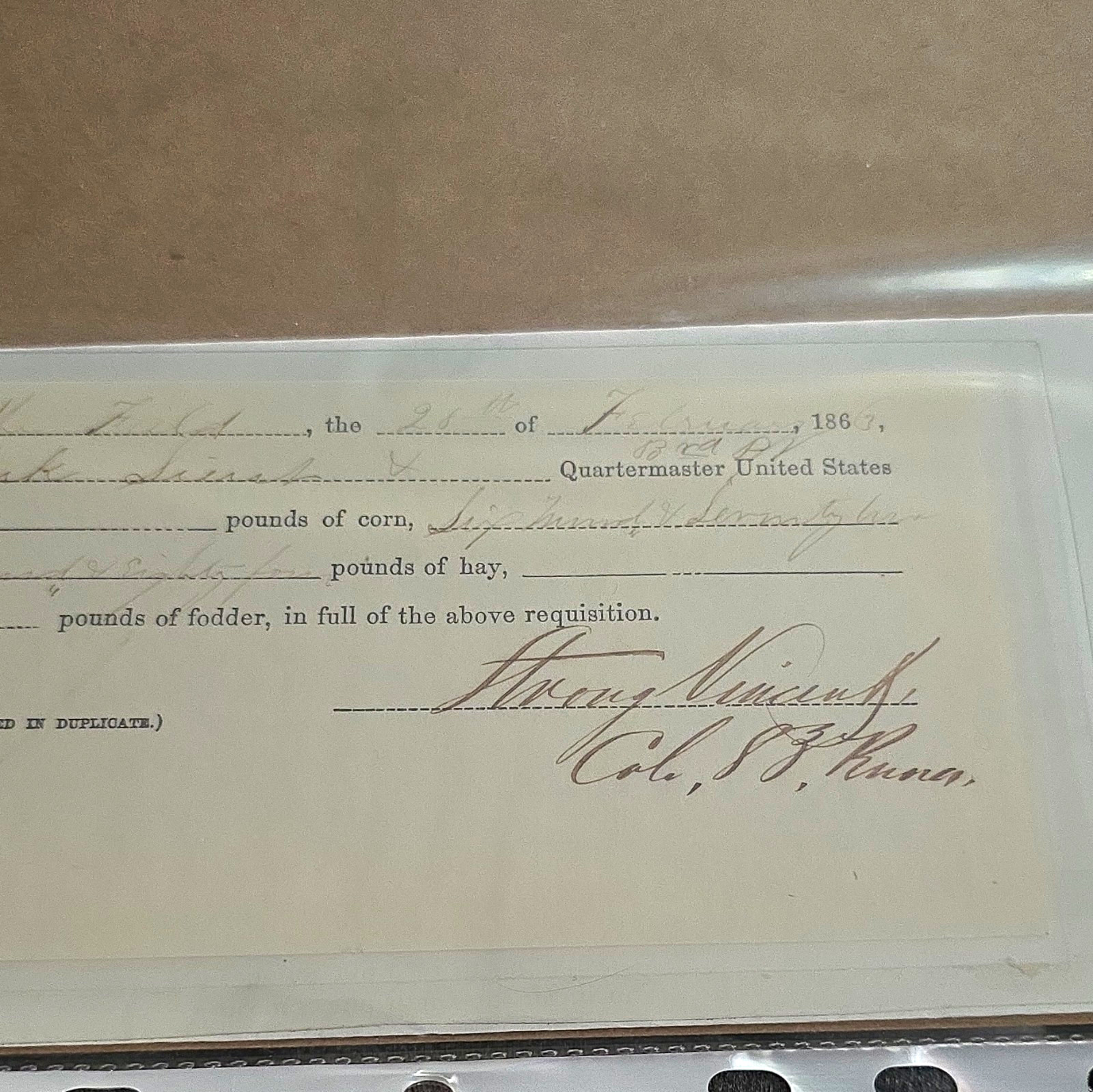 1863 Civil War Original Quartermaster United States STRONG VINCENT 1863 Civil War Original Quartermaster United States STRONG VINCENT