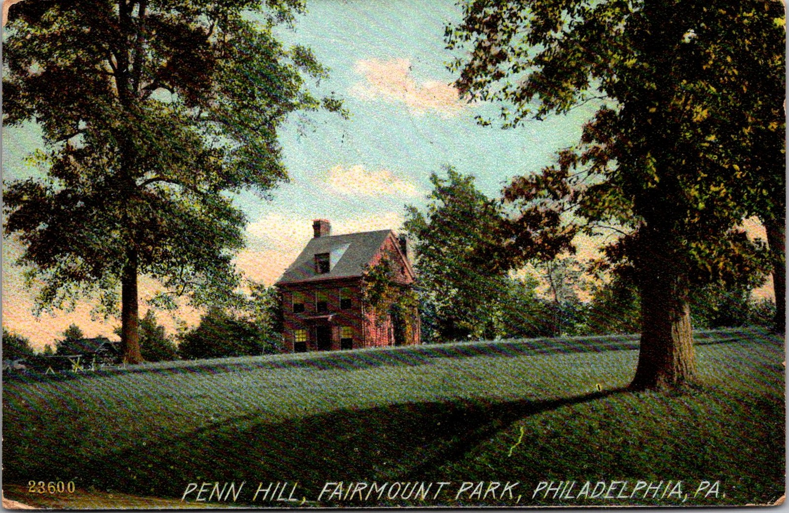 Penn Hill Fairmount Park Philadelphia PA 1908 Vintage Postcard 5P21-15 Penn Hill Fairmount Park Philadelphia PA 1908 Vintage Postcard 5P21-15