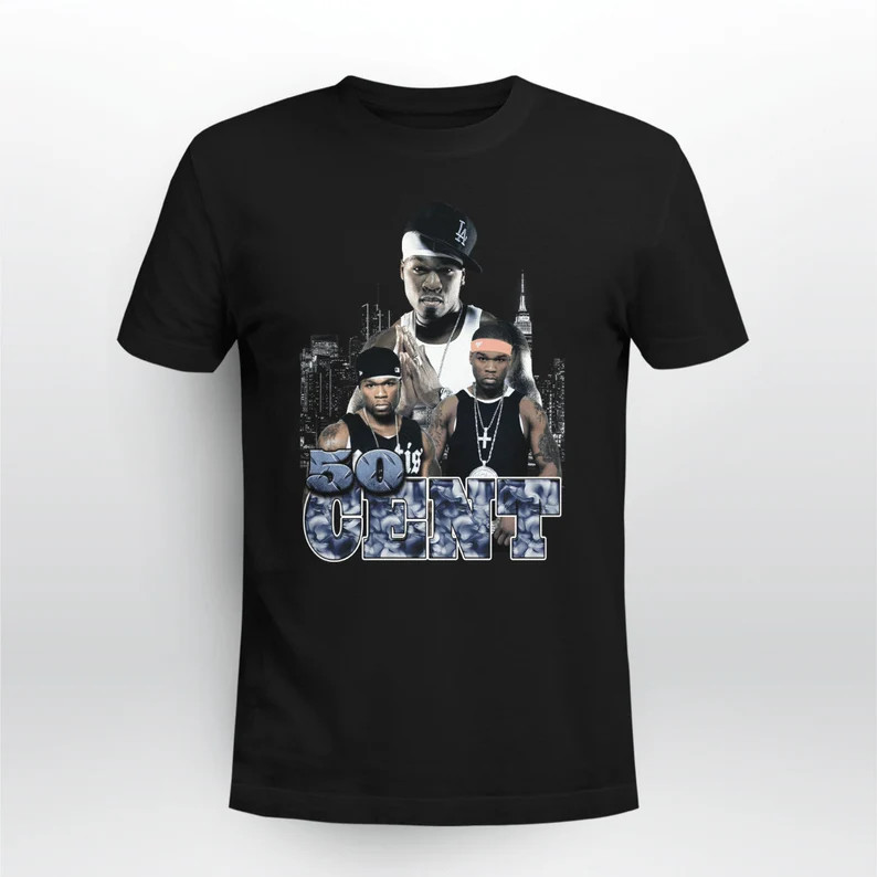 50 Cent Design Retro Short Sleeve Cotton T- Shirt Men All Size S to 5XL 50 Cent Design Retro Short Sleeve Cotton T- Shirt Men All Size S to 5XL