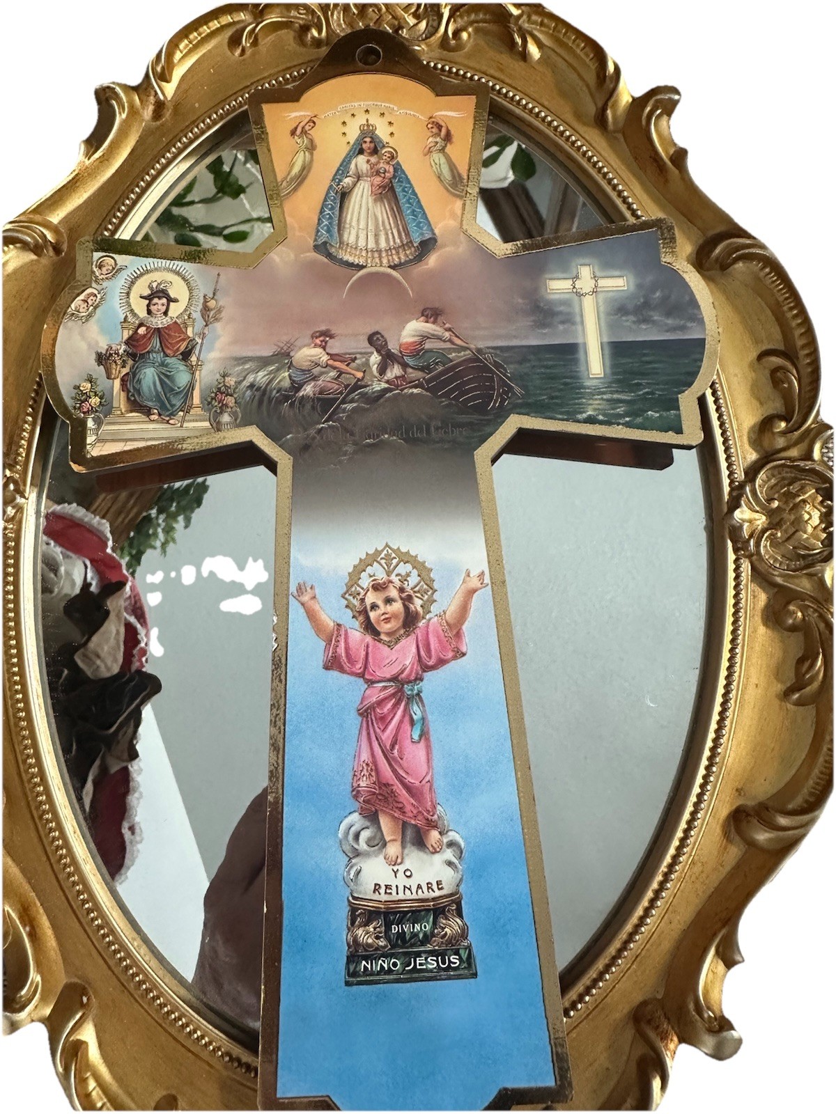 Virgin Caridad del Cobre Wooden Wall Cross 11”Religious Gift Our Lady of Charity Virgin Caridad del Cobre Wooden Wall Cross 11”Religious Gift Our Lady of Charity