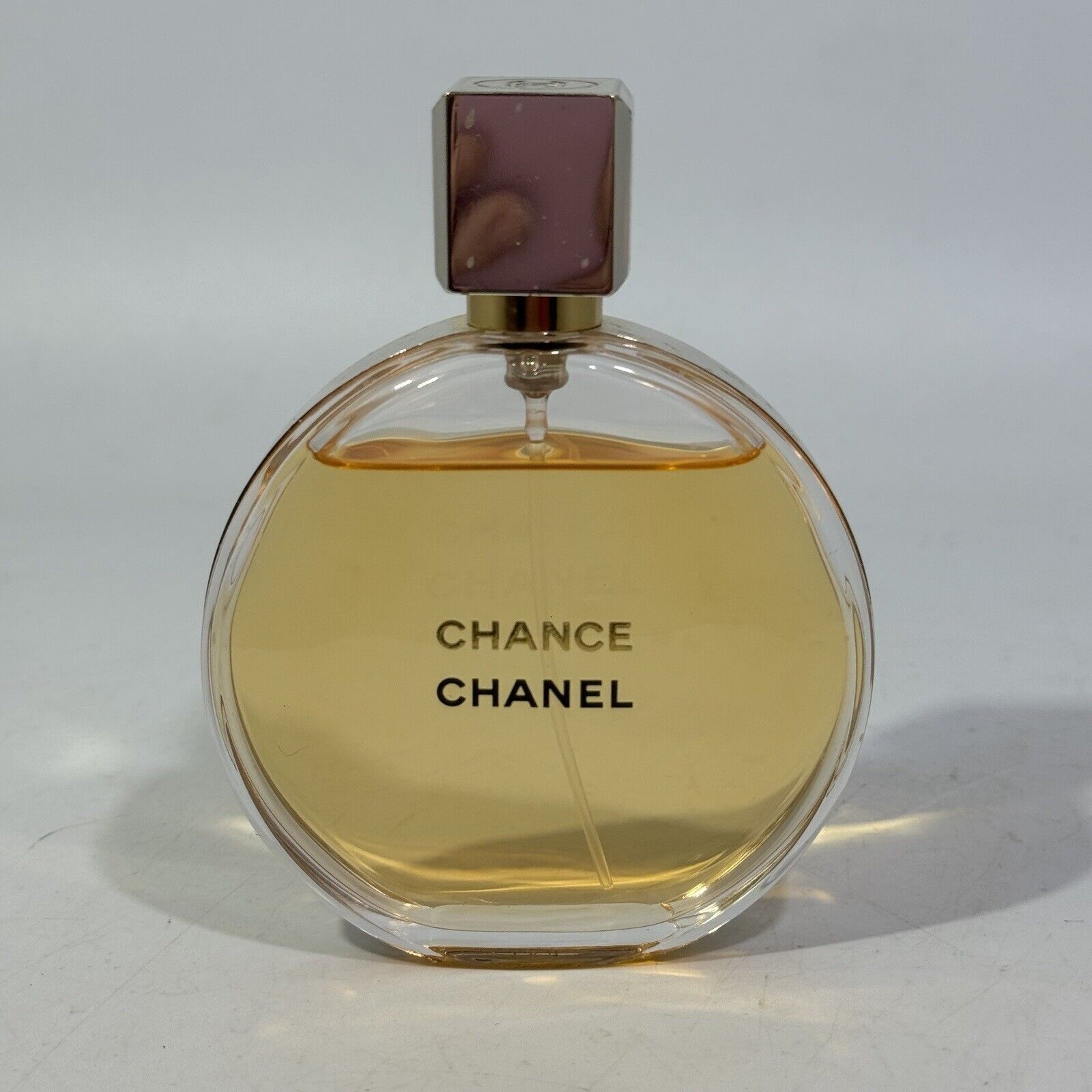 Chanel Chance Eau De Parfum 3.4 oz - Women’s Perfume. No Box, Almost Full