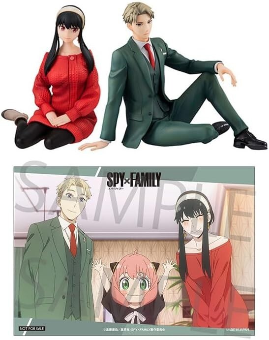 MegaHouse - Gem Series Spy x Family Palm-Size Loid & Yor Figure Set with Gift MegaHouse - Gem Series Spy x Family Palm-Size Loid & Yor Figure Set with Gift
