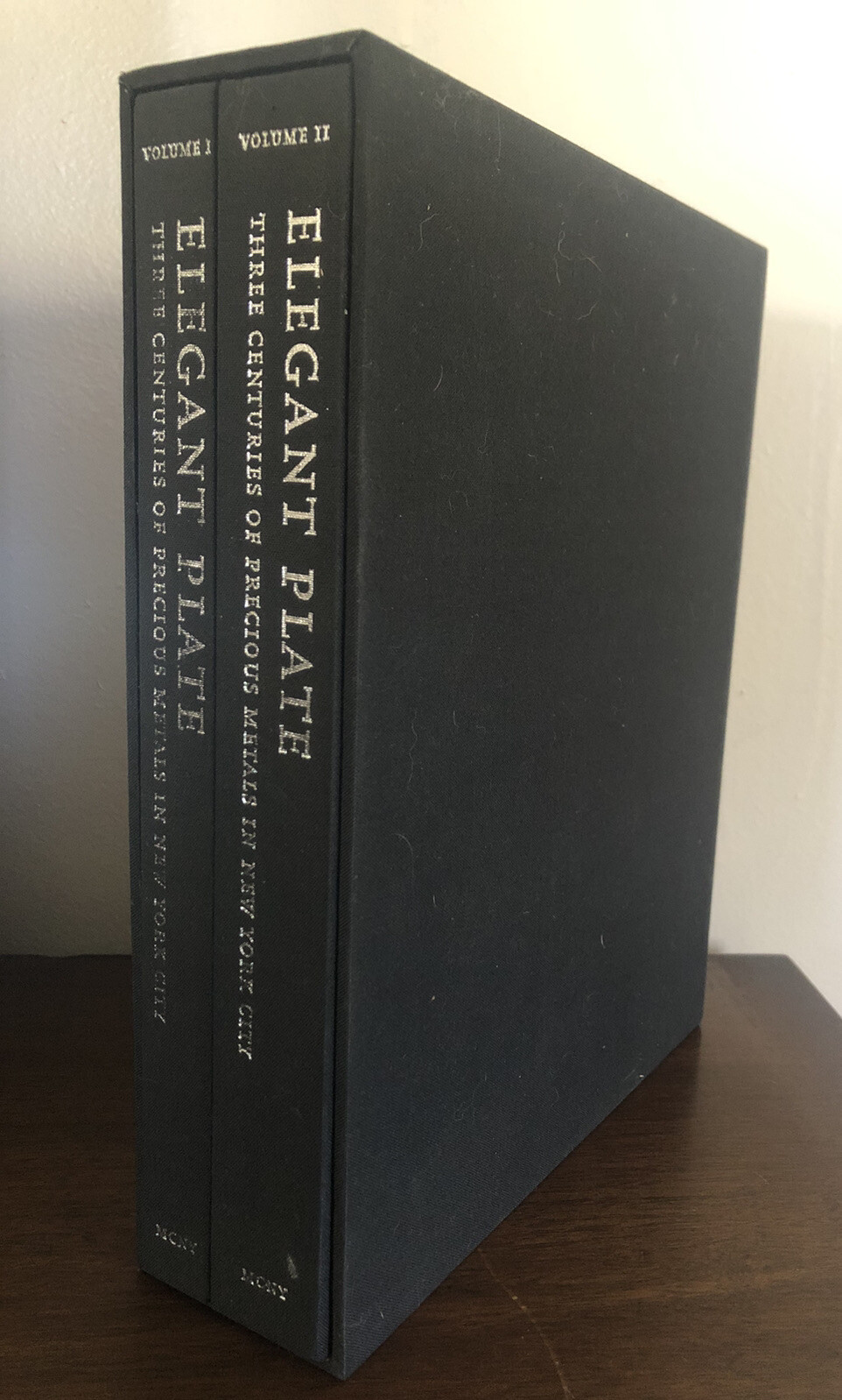 Elegant Plate: Three Centuries Precious Metals in New York City 2 Vol Signed 3x Elegant Plate: Three Centuries Precious Metals in New York City 2 Vol Signed 3x
