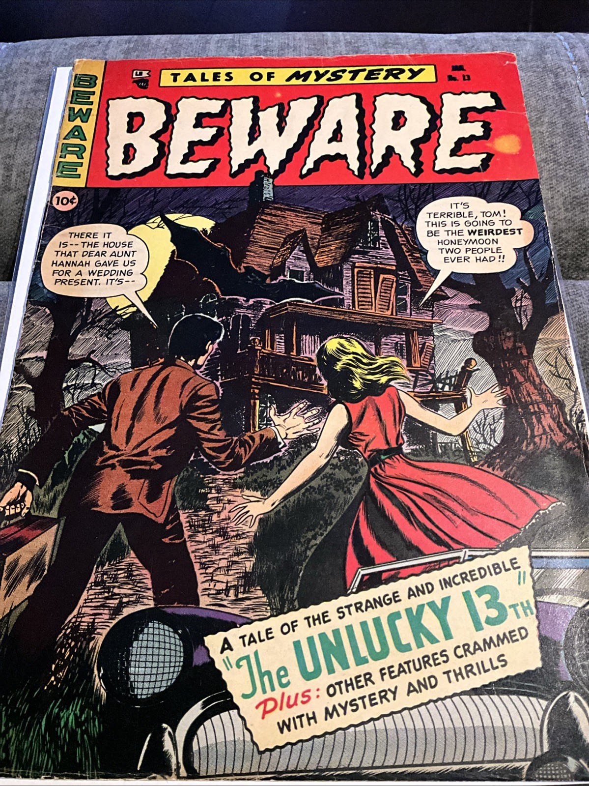 Beware Terror Tales #13 Fawcett 1955 Beware Terror Tales #13 Fawcett 1955