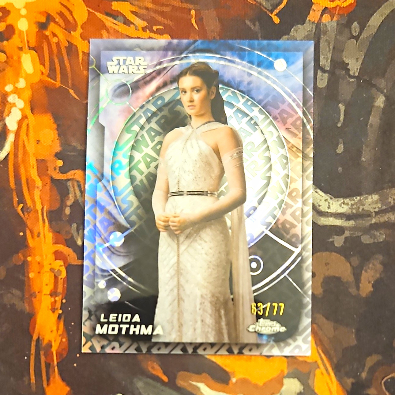 2024 Topps Star Wars Chrome Leida Mothma star wars Logofractor 63/77 #114