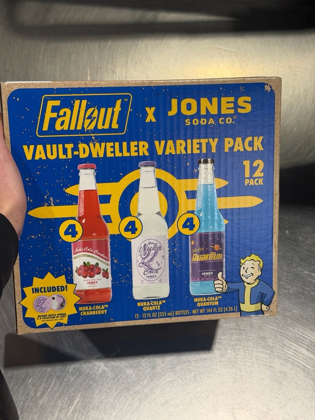 Fallout X Jones Soda Vault-Dweller Variety Pack 12 Pack