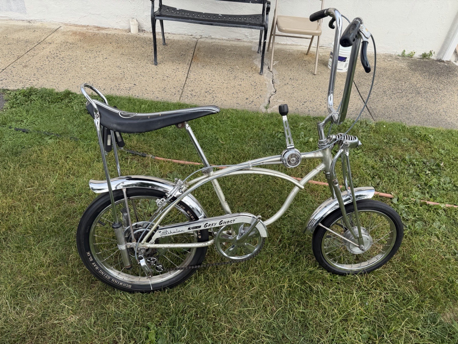 Rare 1970 Schwinn Krate Grey Ghost Survival With Owners Manual And Receipt Rare 1970 Schwinn Krate Grey Ghost Survival With Owners Manual And Receipt