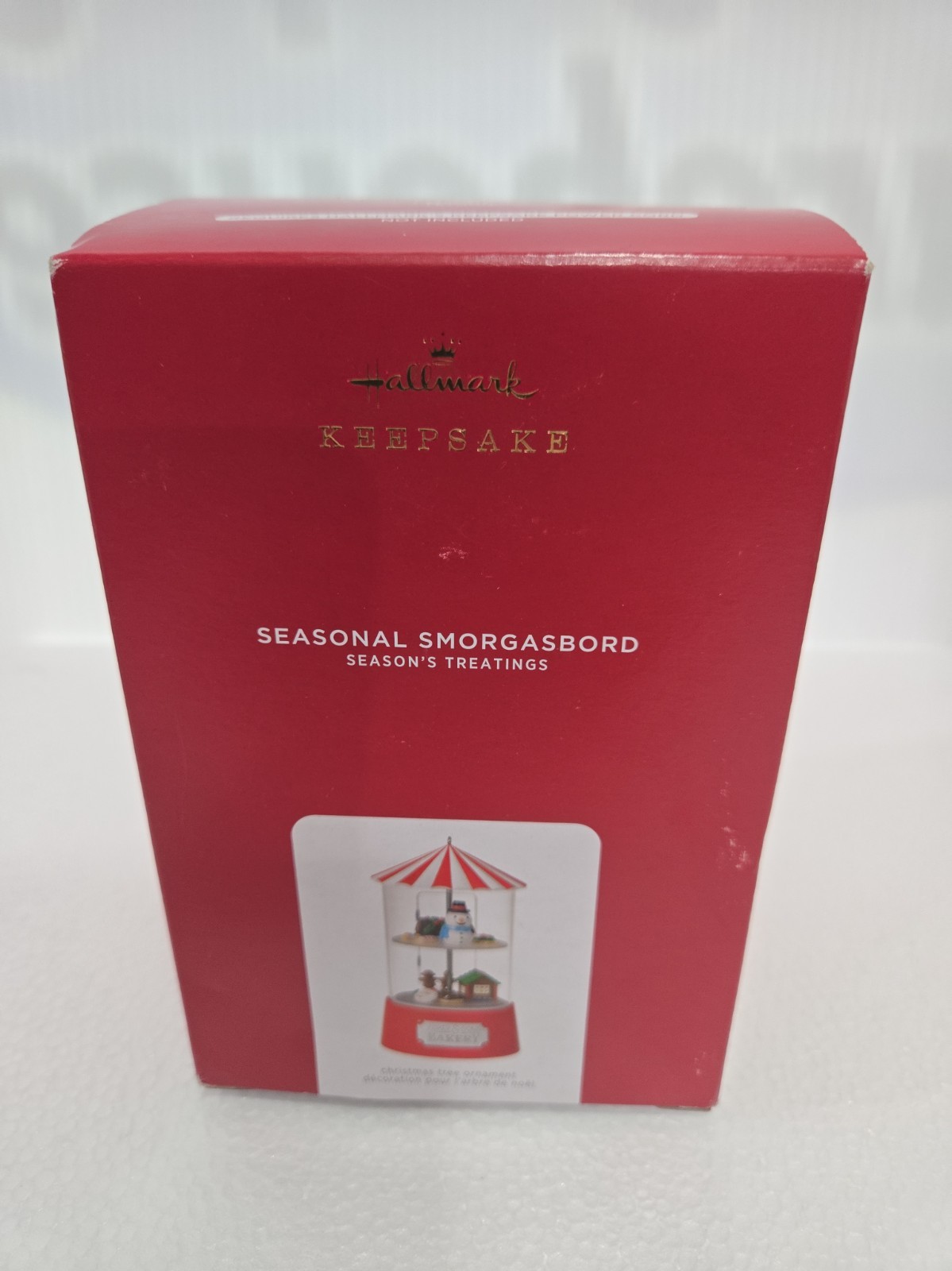Hallmark Seasonal Smorgasbord Season's Treatings Ornament 2021 Magic Motion Hallmark Seasonal Smorgasbord Season's Treatings Ornament 2021 Magic Motion