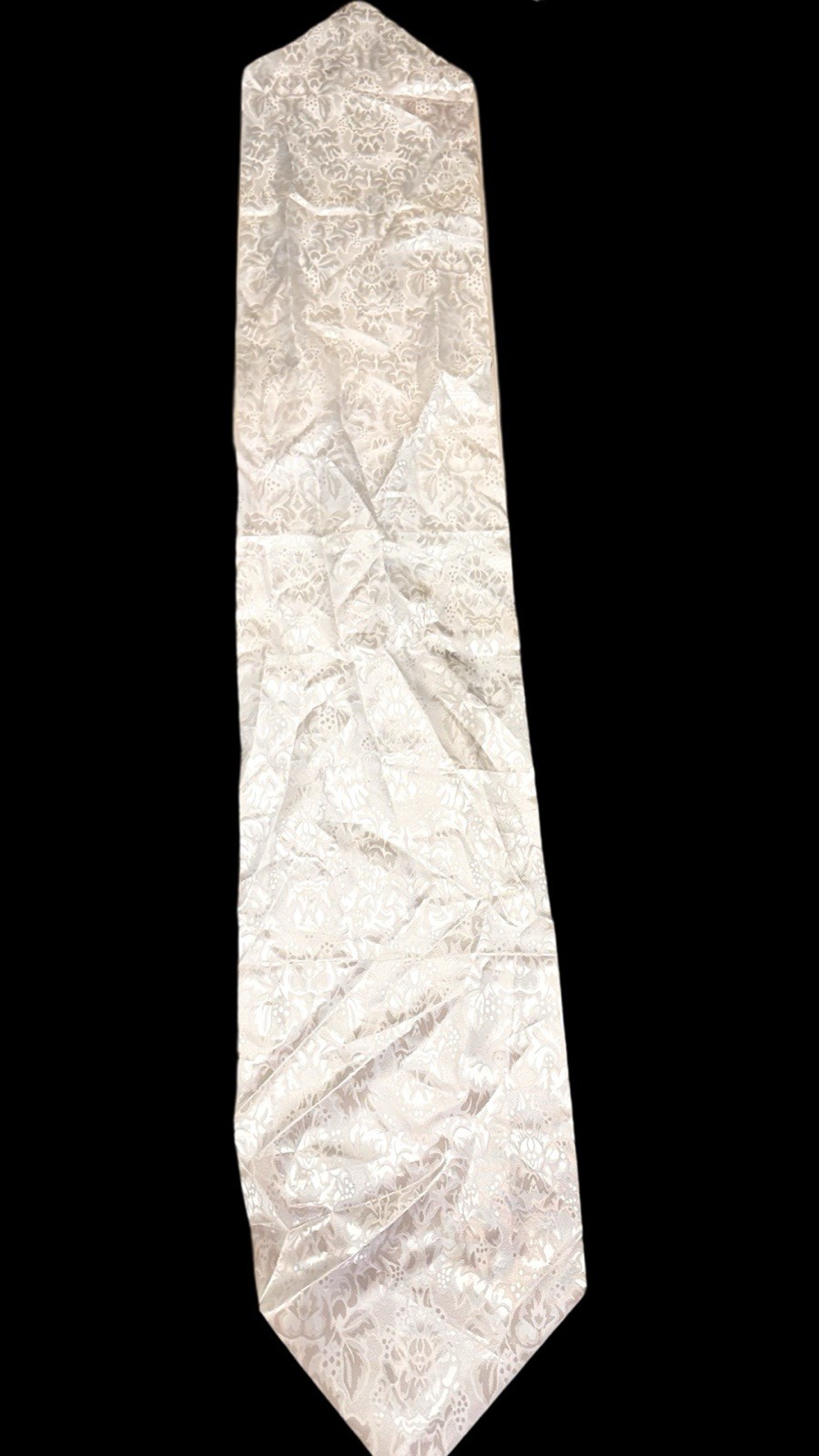 Cream on Cream Brocade Table Runner – 70” x 12” Elegant Home Décor Cream on Cream Brocade Table Runner – 70” x 12” Elegant Home Décor