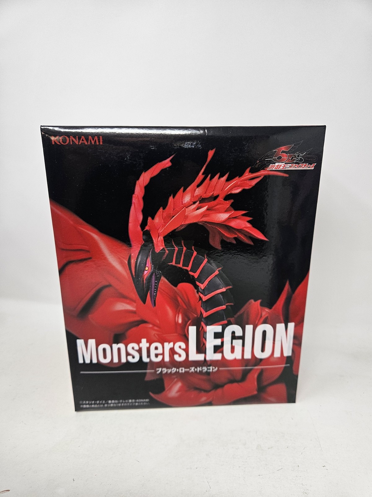 Yu-Gi-Oh 5D's Monsters Legion Black Rose Dragon Figure Statue Konami Boxed Yu-Gi-Oh 5D's Monsters Legion Black Rose Dragon Figure Statue Konami Boxed