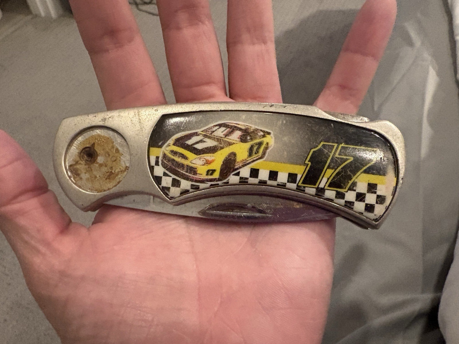 Vintage 1998 Dale Earnhardt Sr Folding Pocket Knife