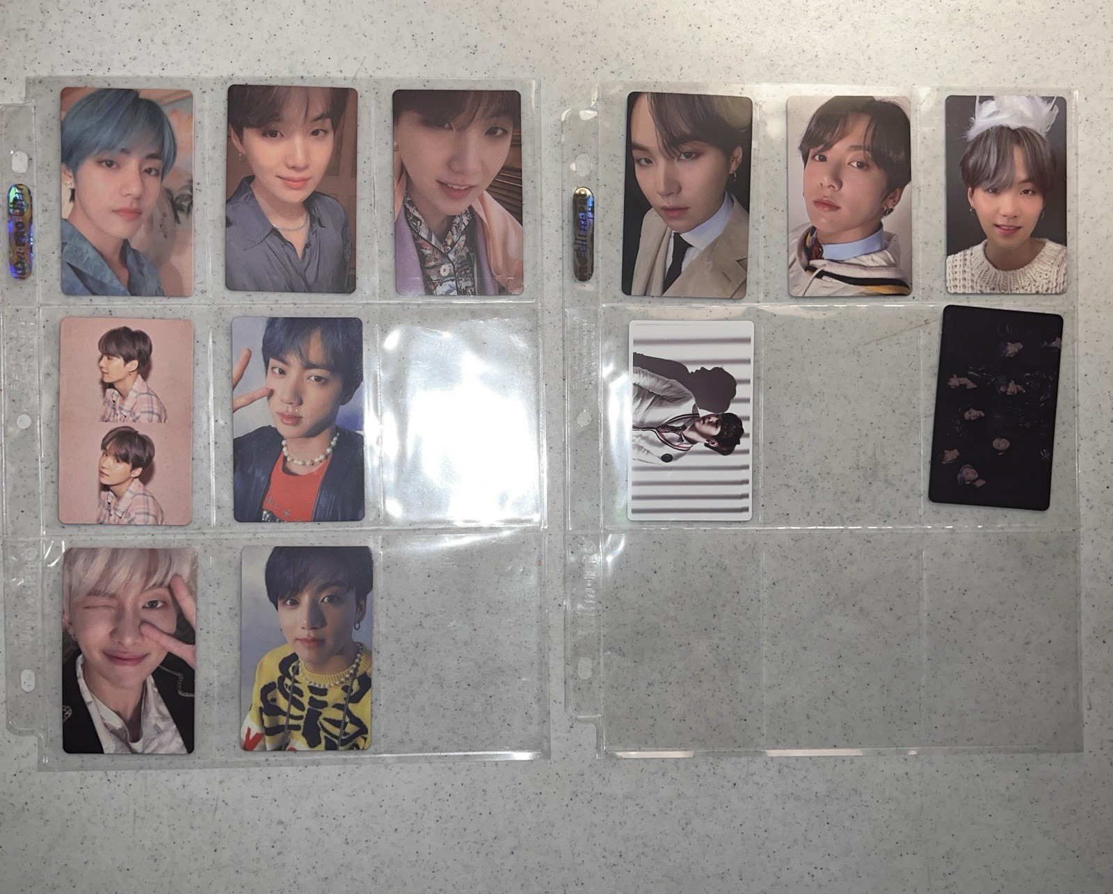 BTS Photocard Lot (MAP OF THE SOUL: PERSONA and 7, Skool Luv Affair)