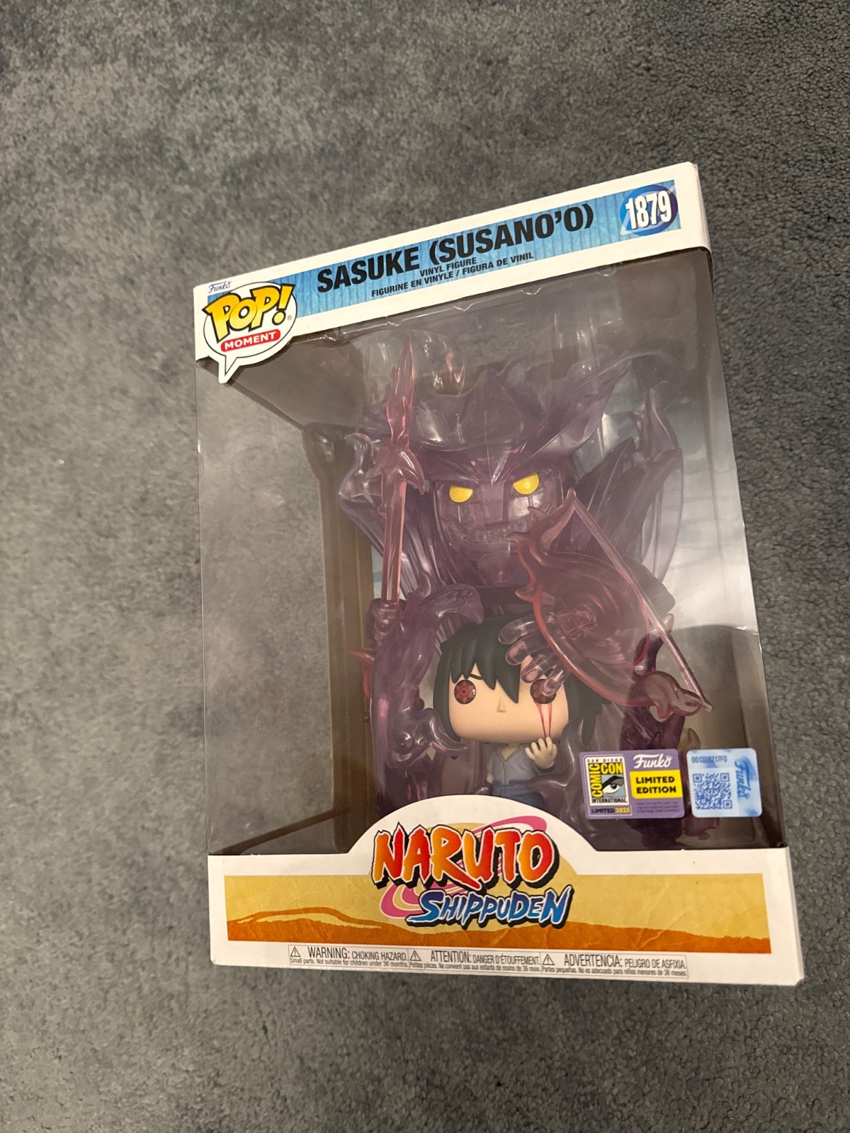 Funko Pop Naruto Shippuden Sasuke (Susano’o) (1879) SDCC 2025 Convention Sticker Funko Pop Naruto Shippuden Sasuke (Susano’o) (1879) SDCC 2025 Convention Sticker