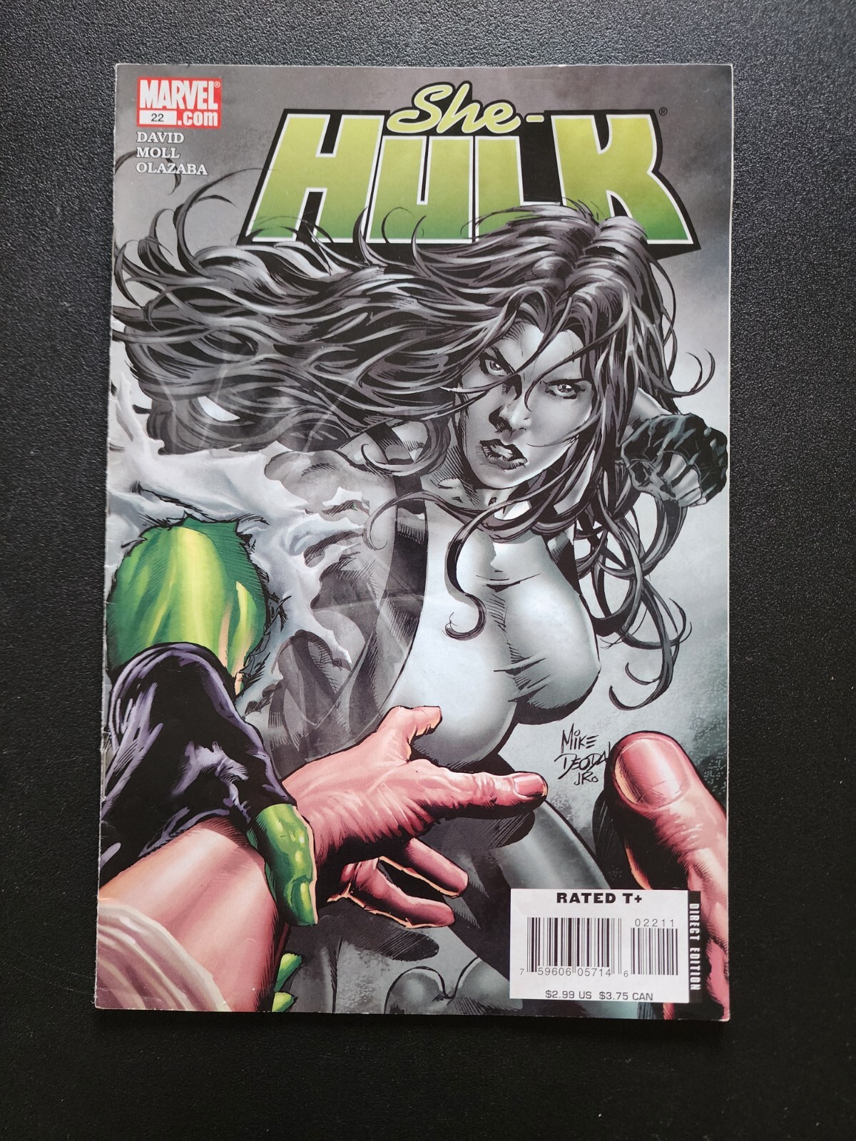 Marvel Comics She-Hulk #22 December 2007 1st app Jazinda cameo (b)