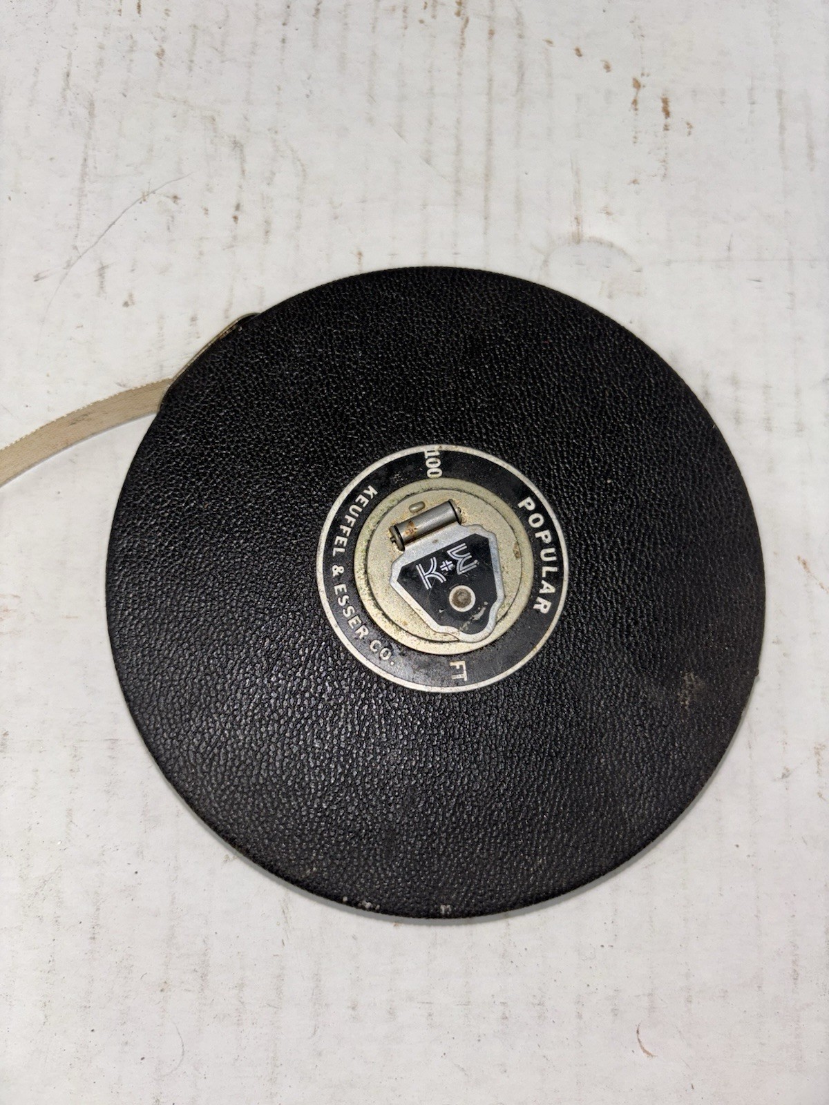 VINTAGE KEUFFEL & ESSER CO. 100 FT WOVEN TAPE MEASURE POPULAR K&E VINTAGE KEUFFEL & ESSER CO. 100 FT WOVEN TAPE MEASURE POPULAR K&E