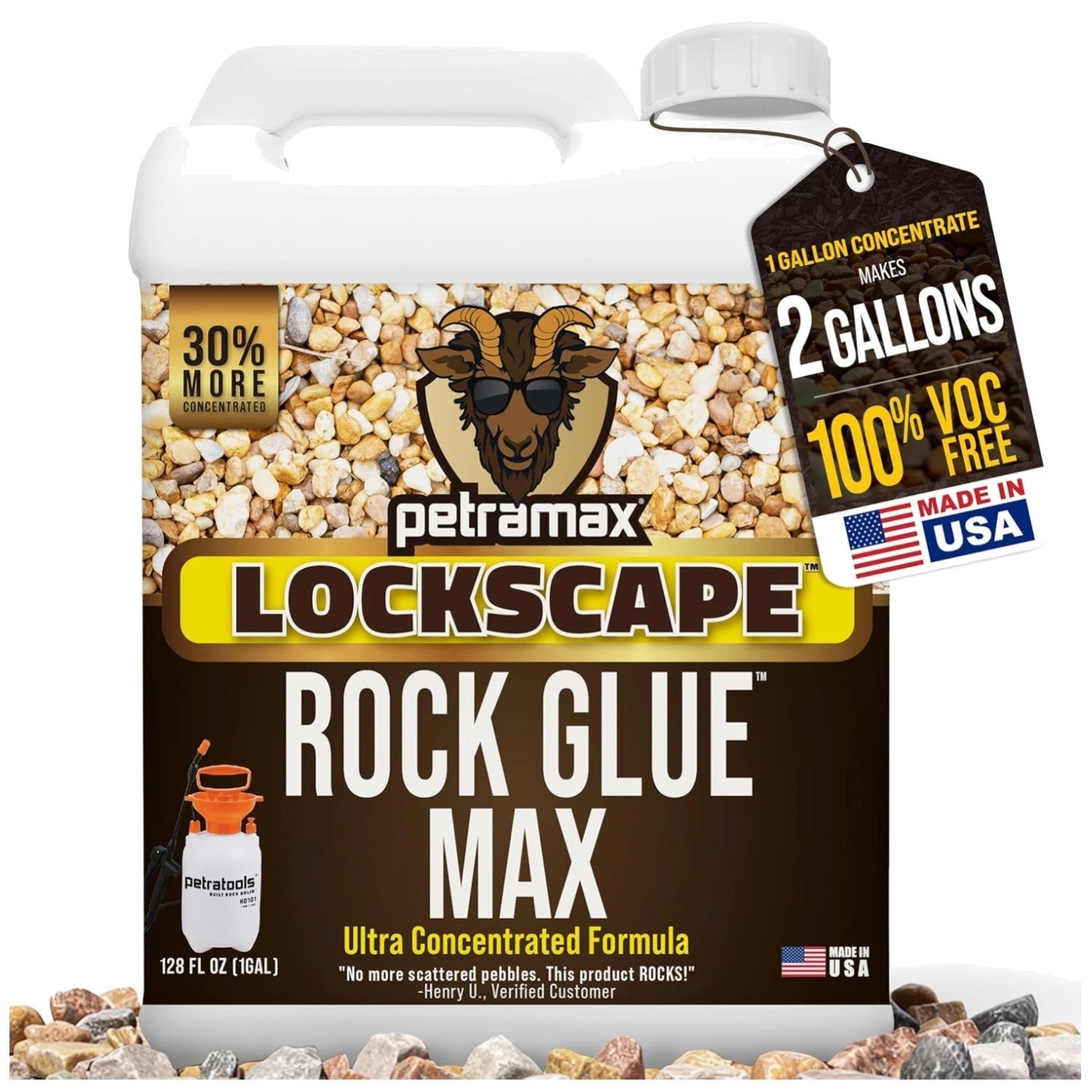 USA-Made Rock Glue - Neat & Beautiful Landscaping/` USA-Made Rock Glue - Neat & Beautiful Landscaping/`