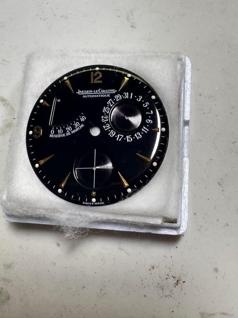 Jaeger LeCoultre Automatic Watch Black Dial