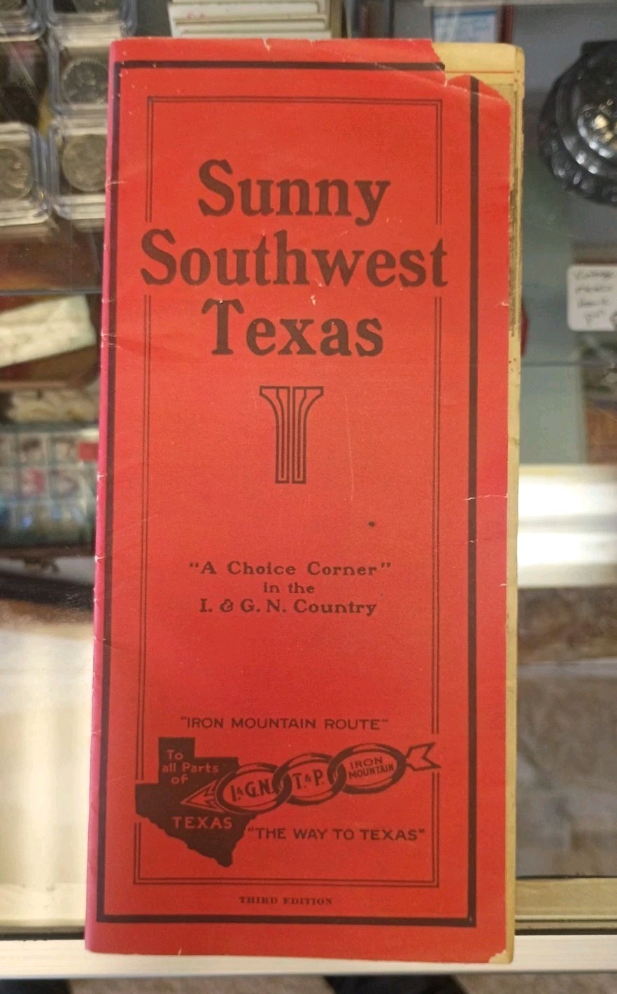 1910 Sunny Southwest Texas Iron Mountain Route Railroad Land Broucher RARE 1910 Sunny Southwest Texas Iron Mountain Route Railroad Land Broucher RARE