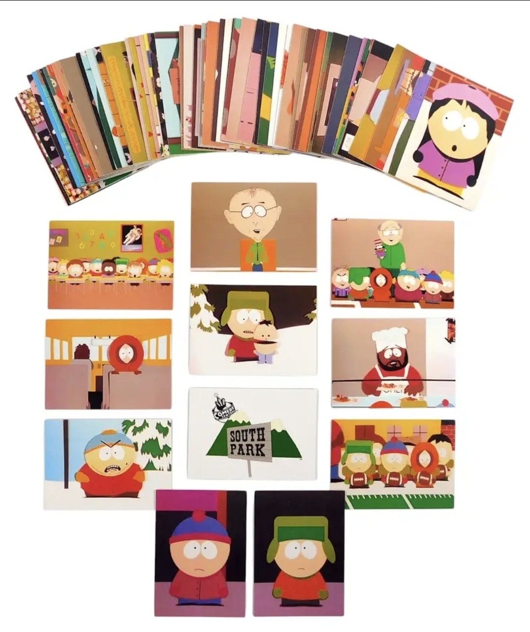 1998 Comic Images South Park Complete 70 Card Set Kyle, Stan, Cartman & Kenny NM