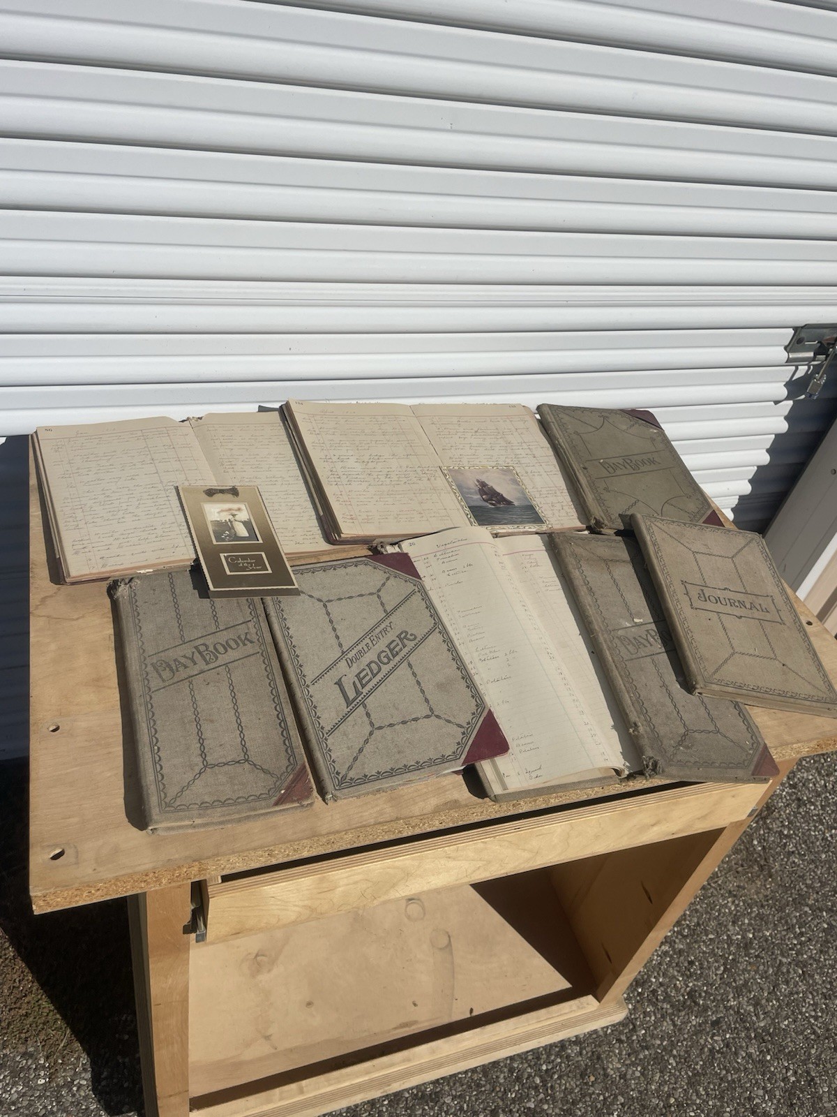 Antique Early 1900s Ledgers and Journals Lot Many Pages Written In Antique Early 1900s Ledgers and Journals Lot Many Pages Written In