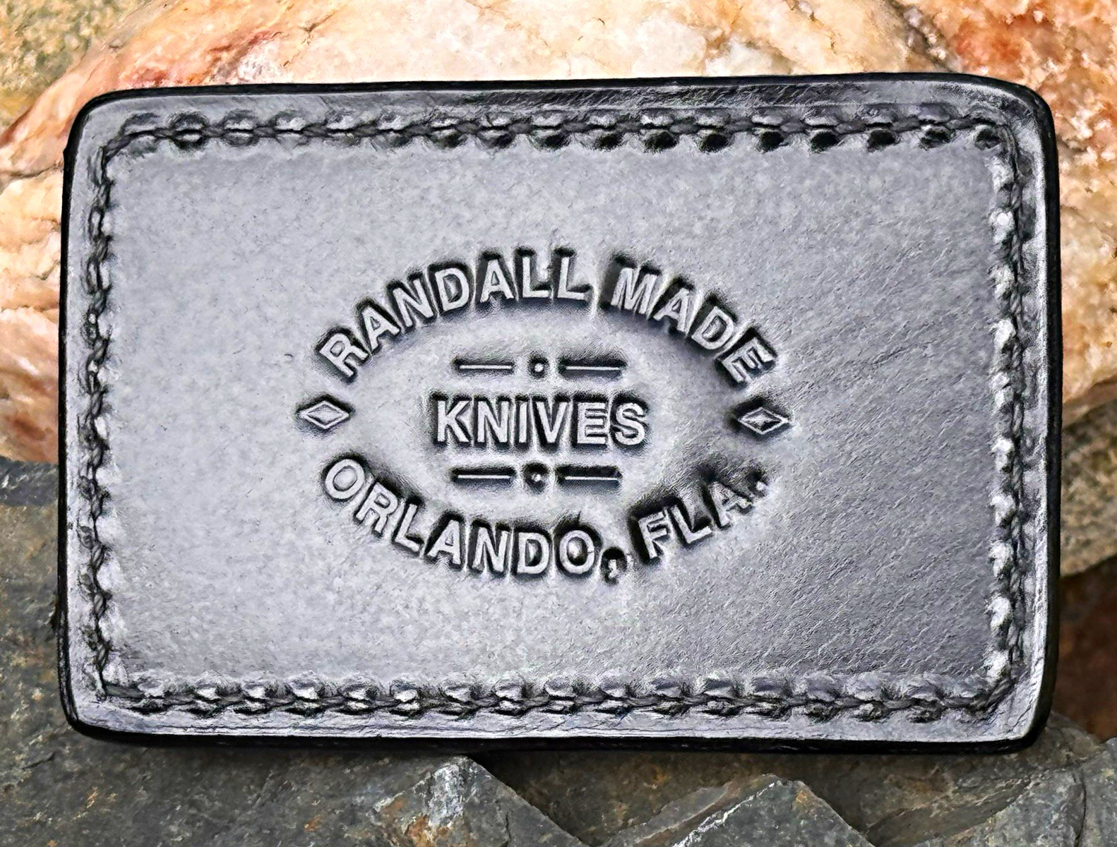 Randall Made Knives Leather Belt Buckle Vintage 2001 Sullivans Holster Gutcher Randall Made Knives Leather Belt Buckle Vintage 2001 Sullivans Holster Gutcher