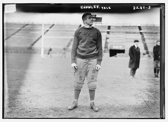 Photo:Yale University New Haven CT 1910s Knowles Football Player Stadium Photo:Yale University New Haven CT 1910s Knowles Football Player Stadium