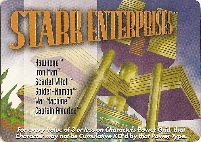 Marvel OVERPOWER Location STARK ENTERPRISES -Monumental Hawkeye Iron Man Marvel OVERPOWER Location STARK ENTERPRISES -Monumental Hawkeye Iron Man
