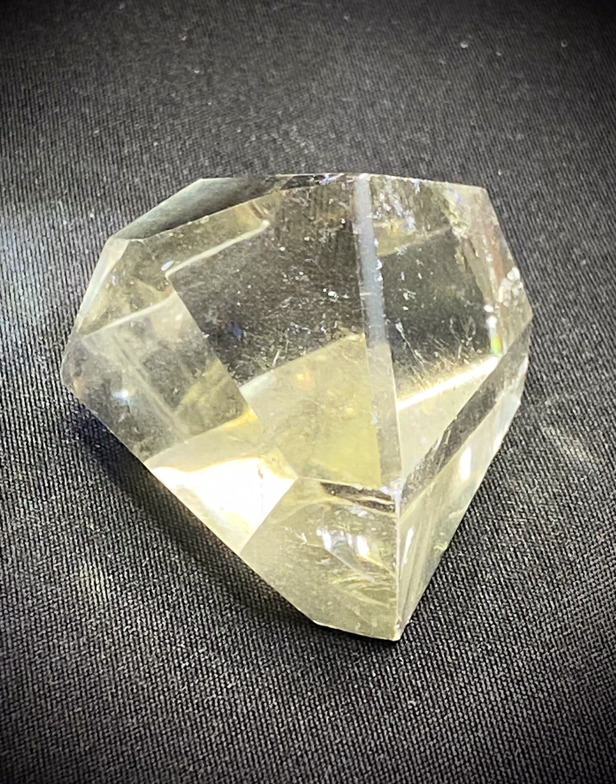 Clear Citrine Geometric Freeform 48 Grams Clear Citrine Geometric Freeform 48 Grams