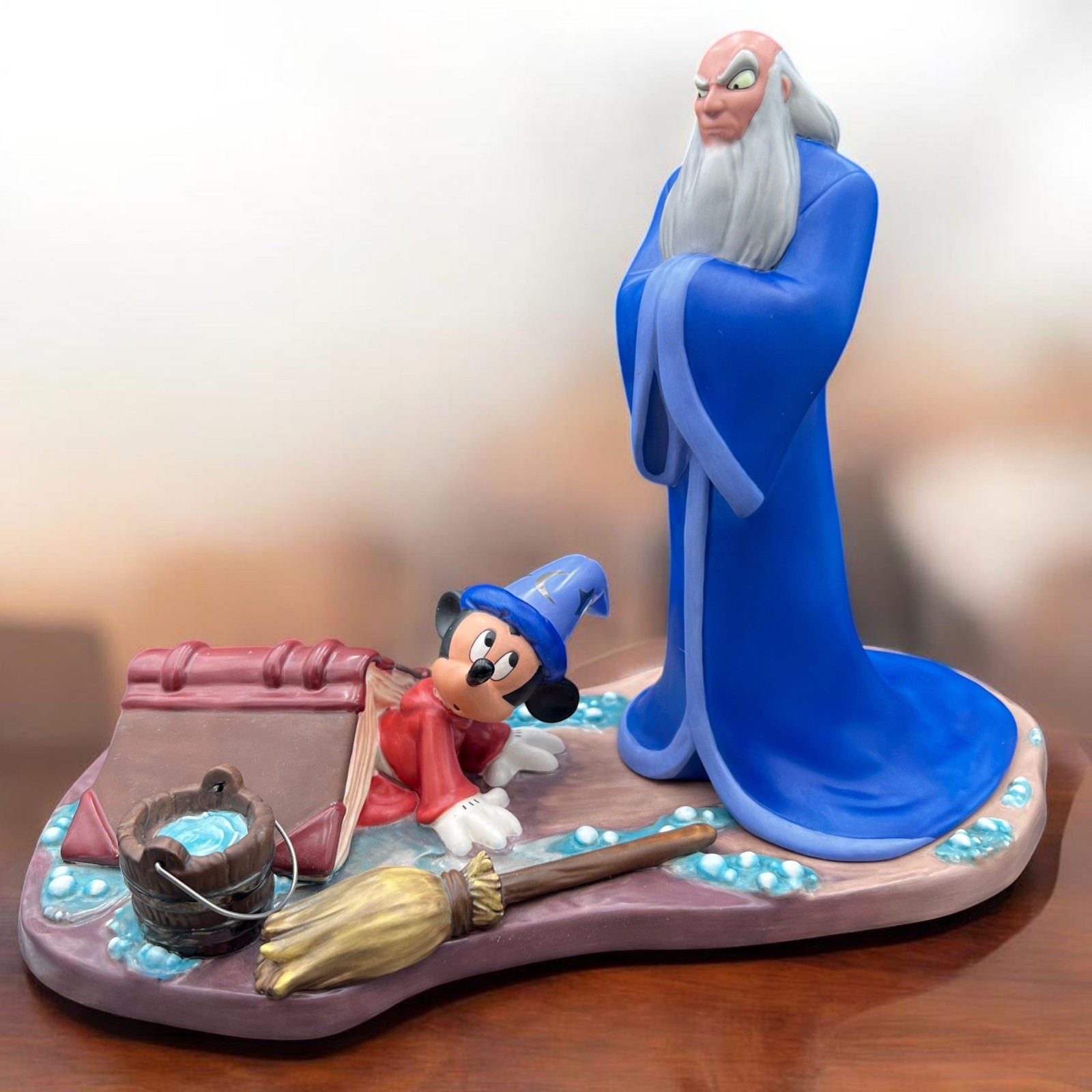 WDCC Fantasia 2000 Walt Disney Mickey & Yen Sid Oops Figurine Classics Limited WDCC Fantasia 2000 Walt Disney Mickey & Yen Sid Oops Figurine Classics Limited