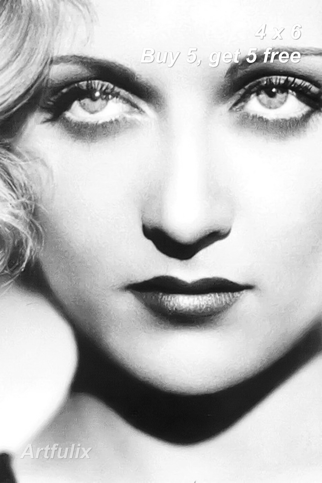 Carole Lombard 💚 4x6 Photo - 1930s Hollywood Actress - Studio Archive Carole Lombard 💚 4x6 Photo - 1930s Hollywood Actress - Studio Archive